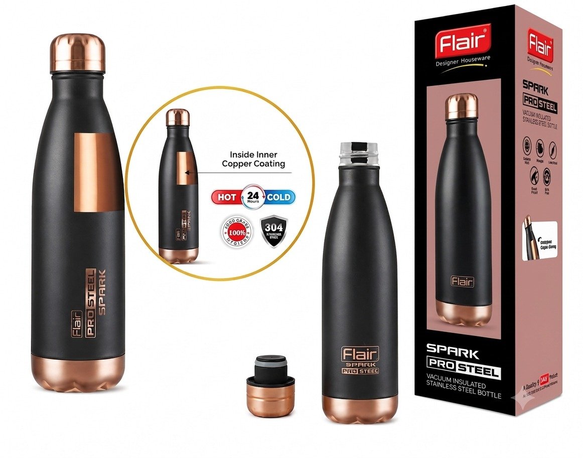 Stainless steel water bottle